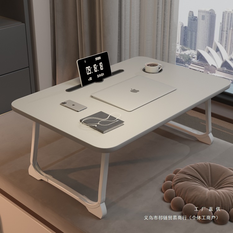 Bed Desk Folding Small Table Bed Table Computer Table Bay Window Bedroom Dormitory Upper Bunk Small Table Study Table