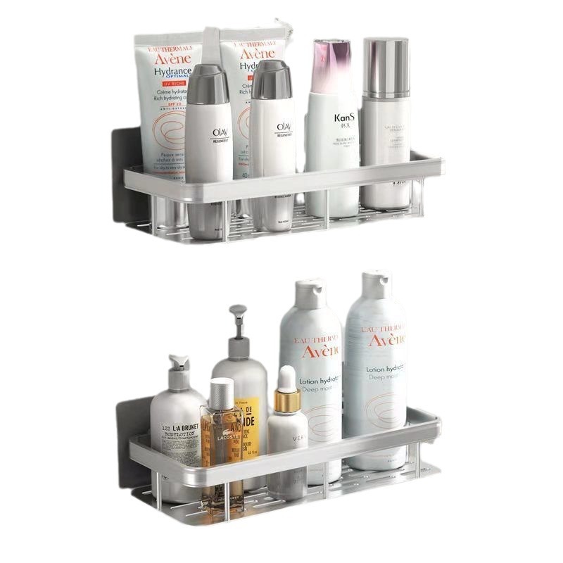 Light Luxury Storage Rack Bathroom Towel Rack Storage Rack Bathroom Punch-free Storage Rack Bathroom Suction-type Storage Rack