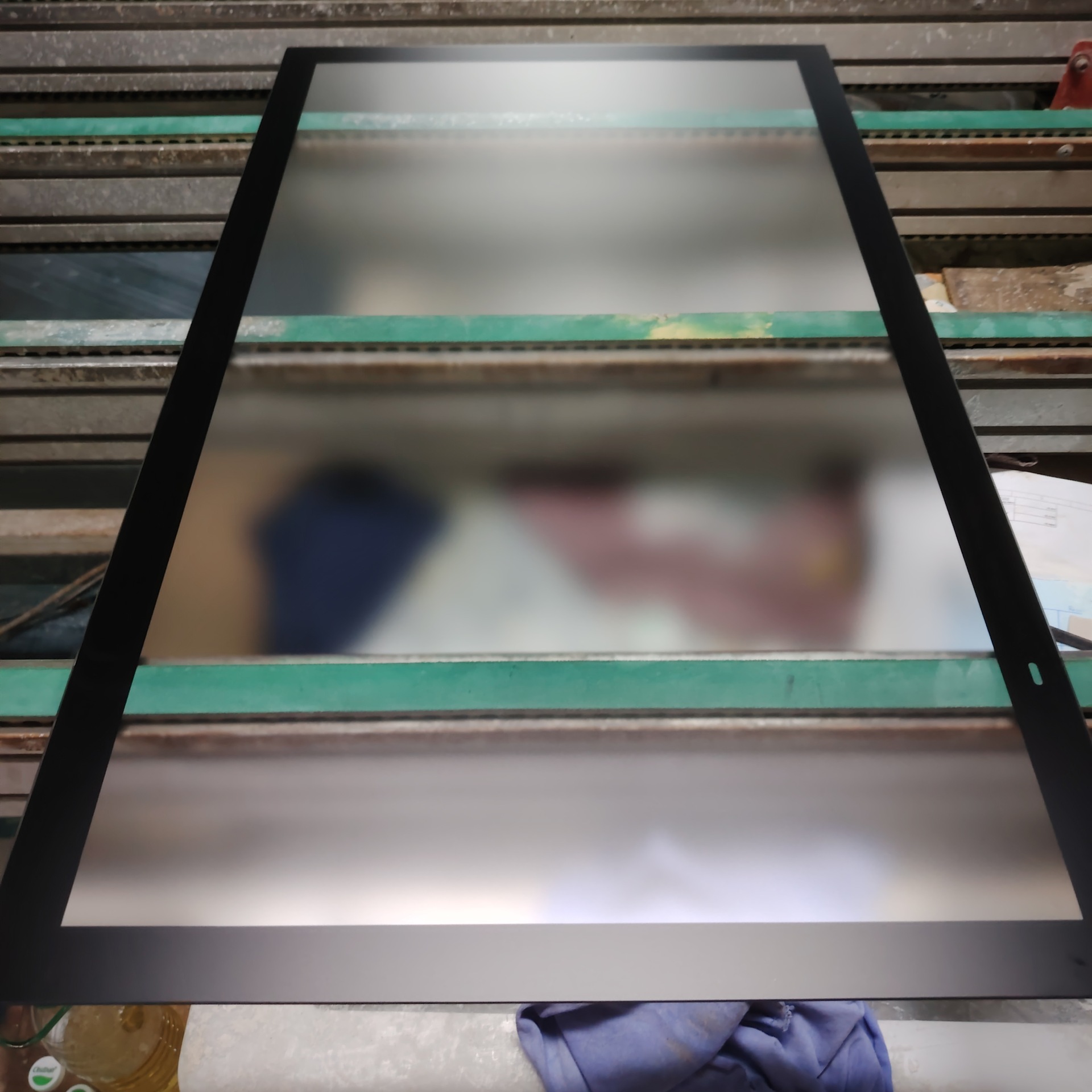 Supply of Ag Etched Frosted Glass Anti-Glare Low-Reflective Advertising Machine Panel Electronic Display Anti-Glare Glass