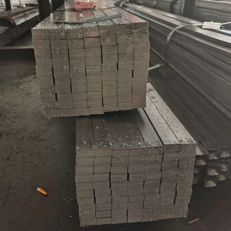 Q235B Cold-Pull Flat Steel Machinery Manufacturing Car Chemical Equipment Cold-Pull Bright Square Steel Flat Steel Bar Can Be Cut
