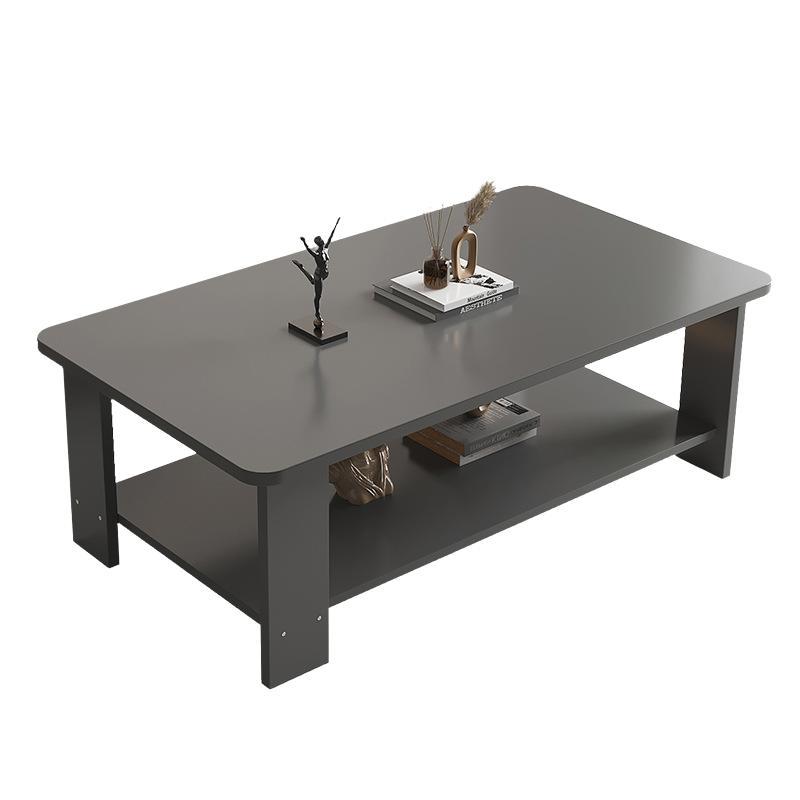 Coffee Table Simple Modern Low Table Small Coffee Table Side Table Assembled Tea Table Home Rental Living Room Small Apartment Table