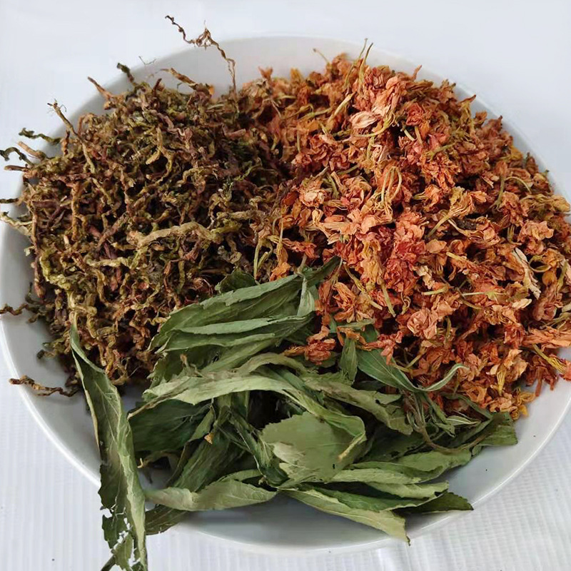 Herbal Tea 2023 New Edition of Jianghu Stall Exhibition Products Three-in-One Hundred Flowers and Grass Yishou Tea New Edition of Hundred Flowers and Tea