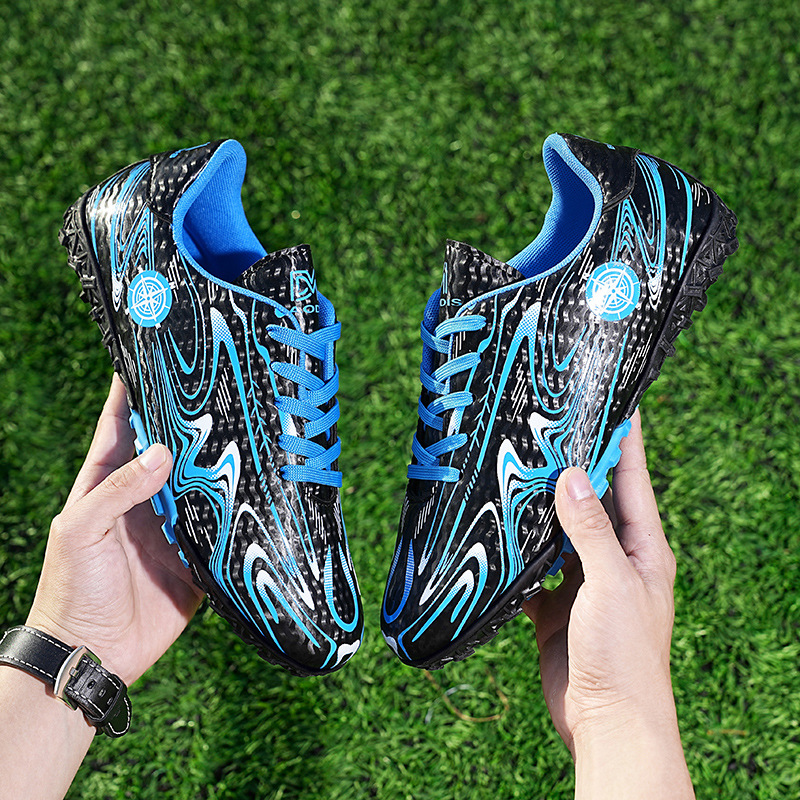 Cross-border Large Size Children's Spike Football Shoes Men's Outdoor Primary and Secondary School Students' Broken Nail Training Shoes Primary and Secondary School Students' Competition Shoes