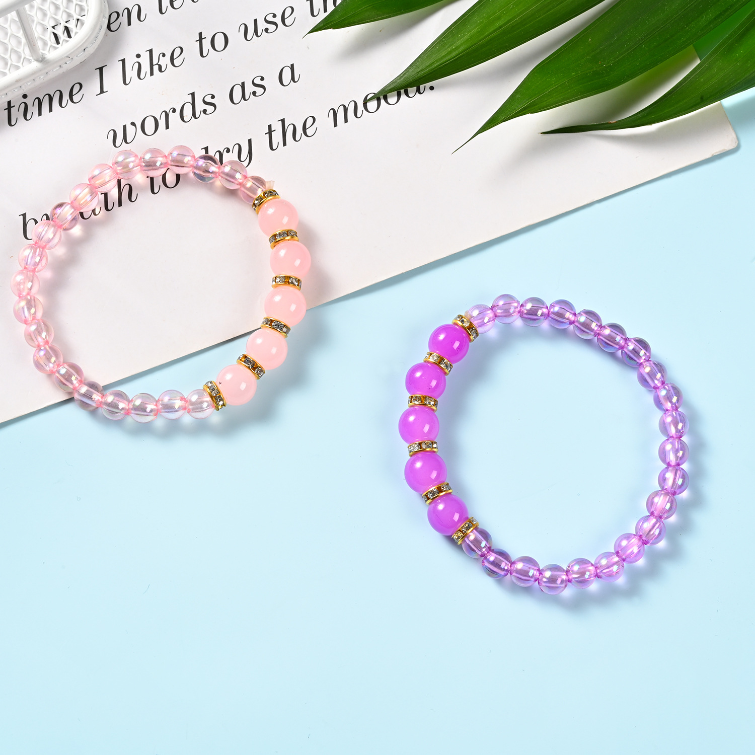 Children's Bracelet Female Princess Beaded Cartoon Cute Children Girl Baby Bracelet Student Jewelry Bracelet Jewelry