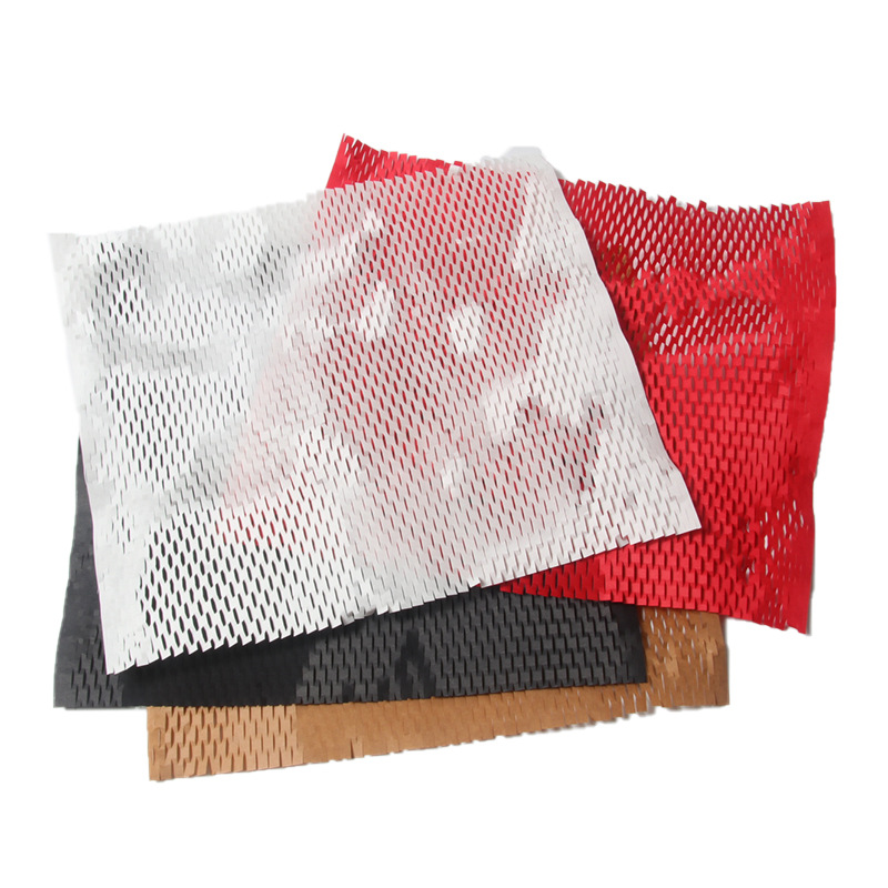 Factory direct supply honeycomb paper packaging paper flat mesh environmental protection anti-collision buffer paper degradable packaging paper honeycomb paper