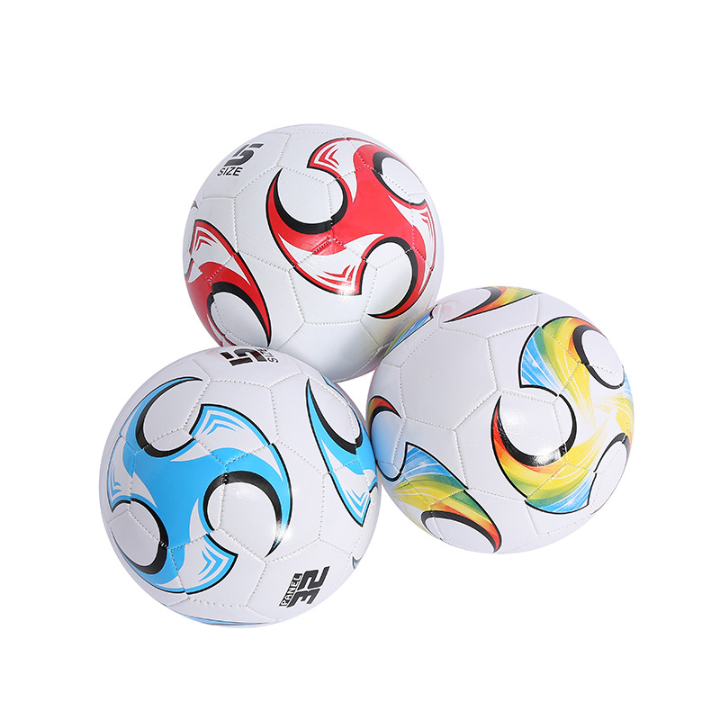 Children's Soccer Ball No. 5 Commemorative Edition Wholesale Processing for Primary School Students, Children, Kindergarten, Adults, Pvc Soft Leather, Wear-Resistant