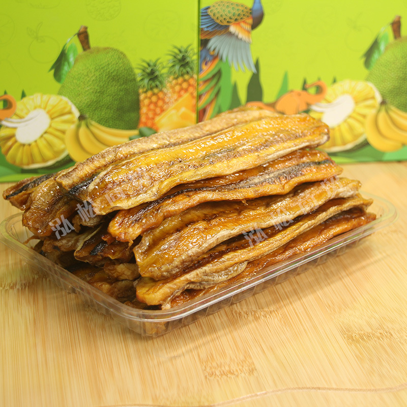 Xishuangbanna dried banana without adding non-fried Dai original fruit slices Yunnan specialty soft waxy sweet