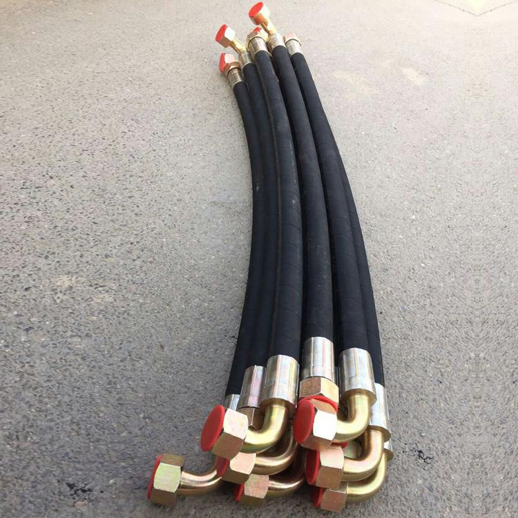 High and Low Pressure Hose Assembly Mining Engineering Machinery Hydraulic Oil Pipe Assembly Coal Mining Machine Mining Hydraulic Hose Processing