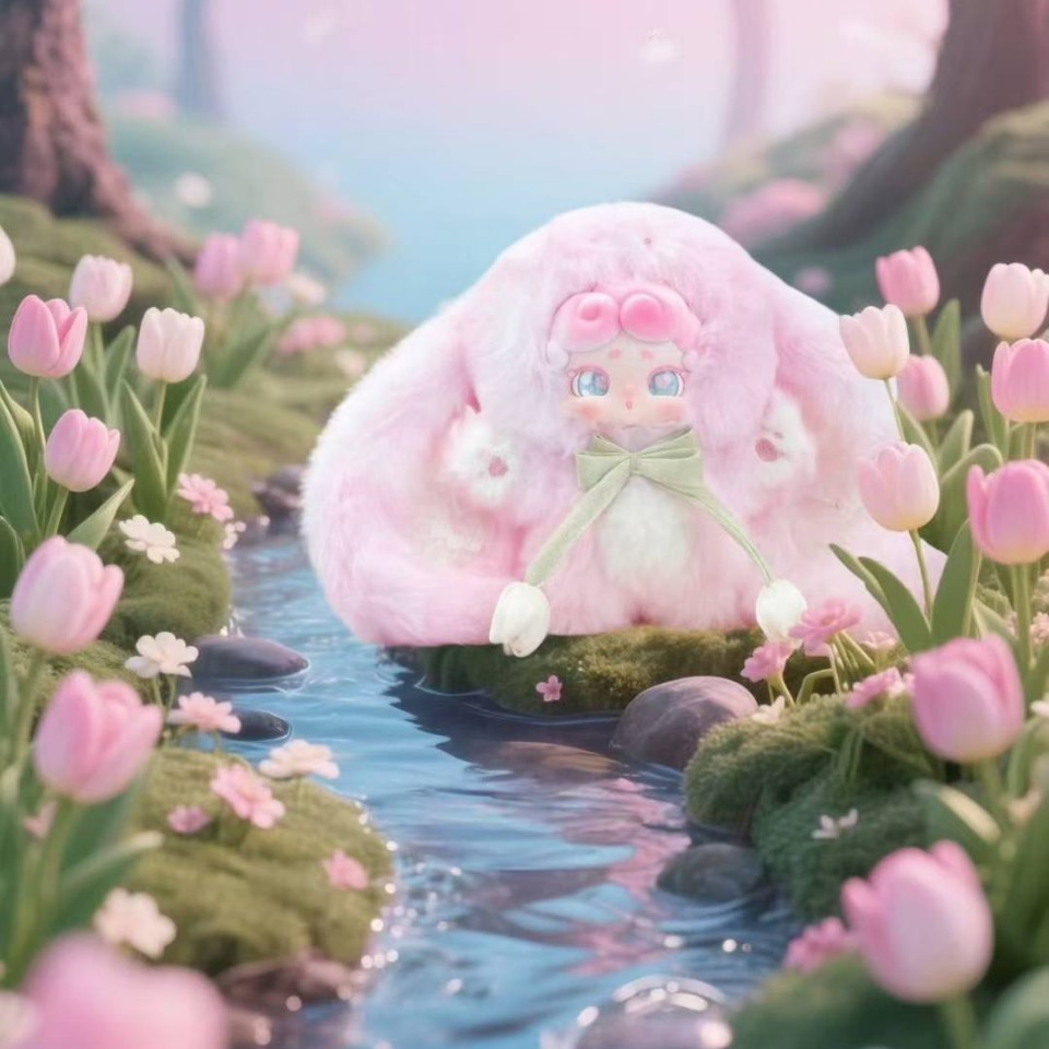 《Luckydeernai Good Night Bunny Series》Good Night Bunny Second Generation Secret Garden Series Authentic Blind