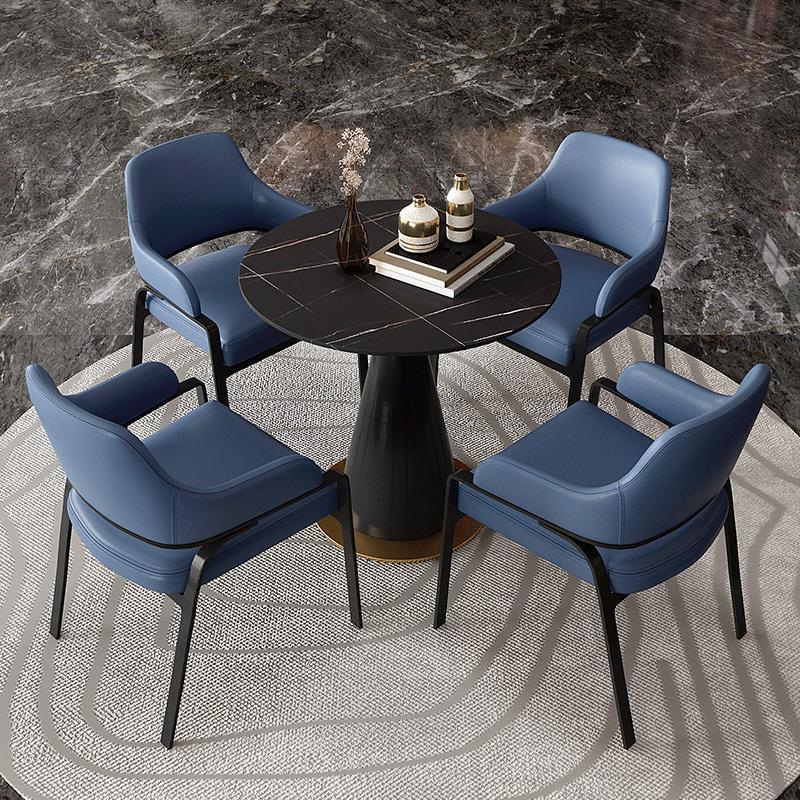 Light Luxury Leisure Chair, Office Sofa, Business Reception Sofa, Single Chair, Hotel Negotiation Table and Chair Combination, Leisure Sofa