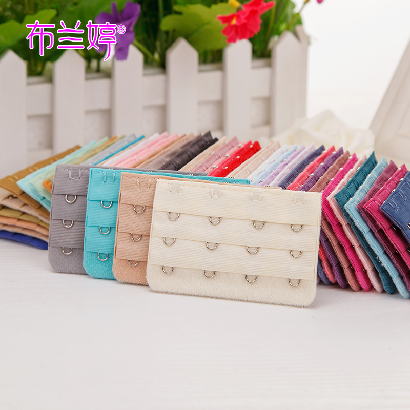 три ряда и четырехкнопочная пряжка для удлинения бюстгальтера три ряда и 4 кнопки интимные аксессуары задняя пряжка без упаковки