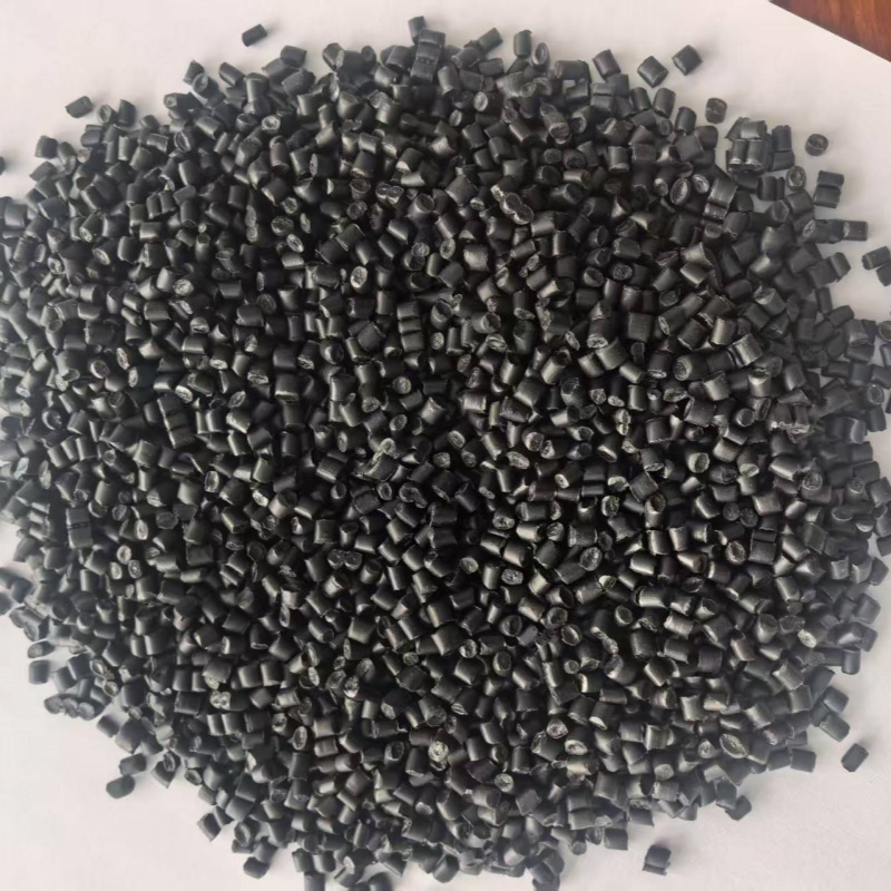 Переработанный черный ПП материал, ударопрочный, для инъекционного литья
