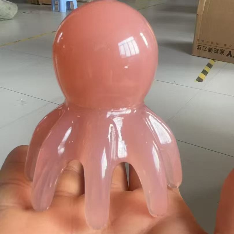 Octopus Massage Comb Octopus Head Massage Comb Head Acupoint Multiple Place Massage Comb Head Therapy Unblocking Handy Gadget