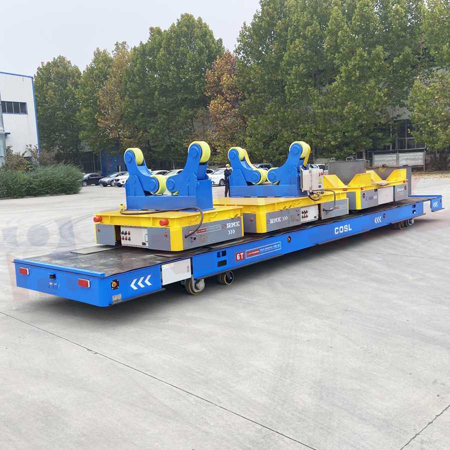 Ruimaike Omnidirectional Mobile Rudder Electric Horizontal Truck Vertically and Horizontally Mobile Battery Workshop Transport Truck