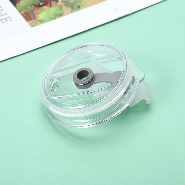 Workshop wholesale thermos cup lid injection parts 20oz straw lid handle cup brush straw plastic wholesale cup lid