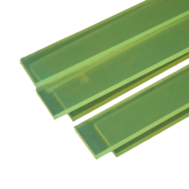 Polyurethane Rubber Sheet Green High-Elasticity Practical Shock-Absorbing Industrial Rubber Sheet Beef Tendon Wear-Resistant Sheet Gasket
