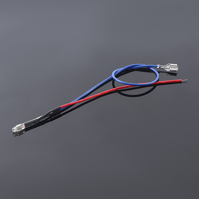 Factory Direct supply new neon lamp with wire neon bulb indicator light lamp household bulb wire length can be fixed