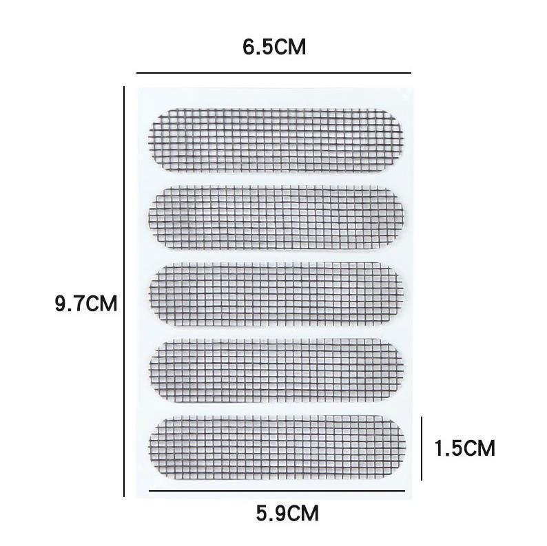 Screen window screen door repair subsidy door and window water hole patch anti-grain patch hole Net window screen patch anti-mosquito net