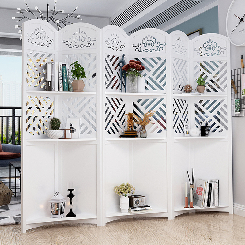 Европейская перегородка для гостиной, простой современный спальня, складной мобильный разделитель, декор для салона красоты, вход в комнату