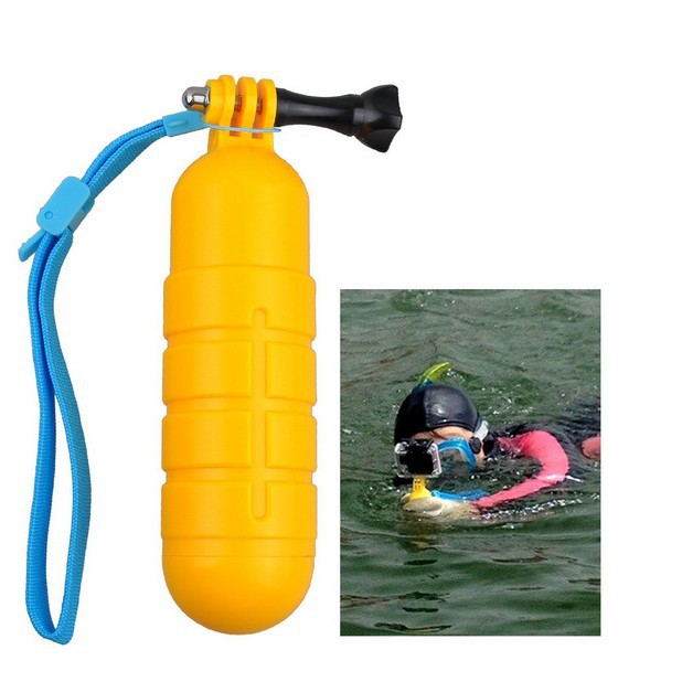 Gopro Threaded Buoyancy Stick Dji Stripesd Anti-Slip Float Handheld Stick Pattern Action Camera Accessories