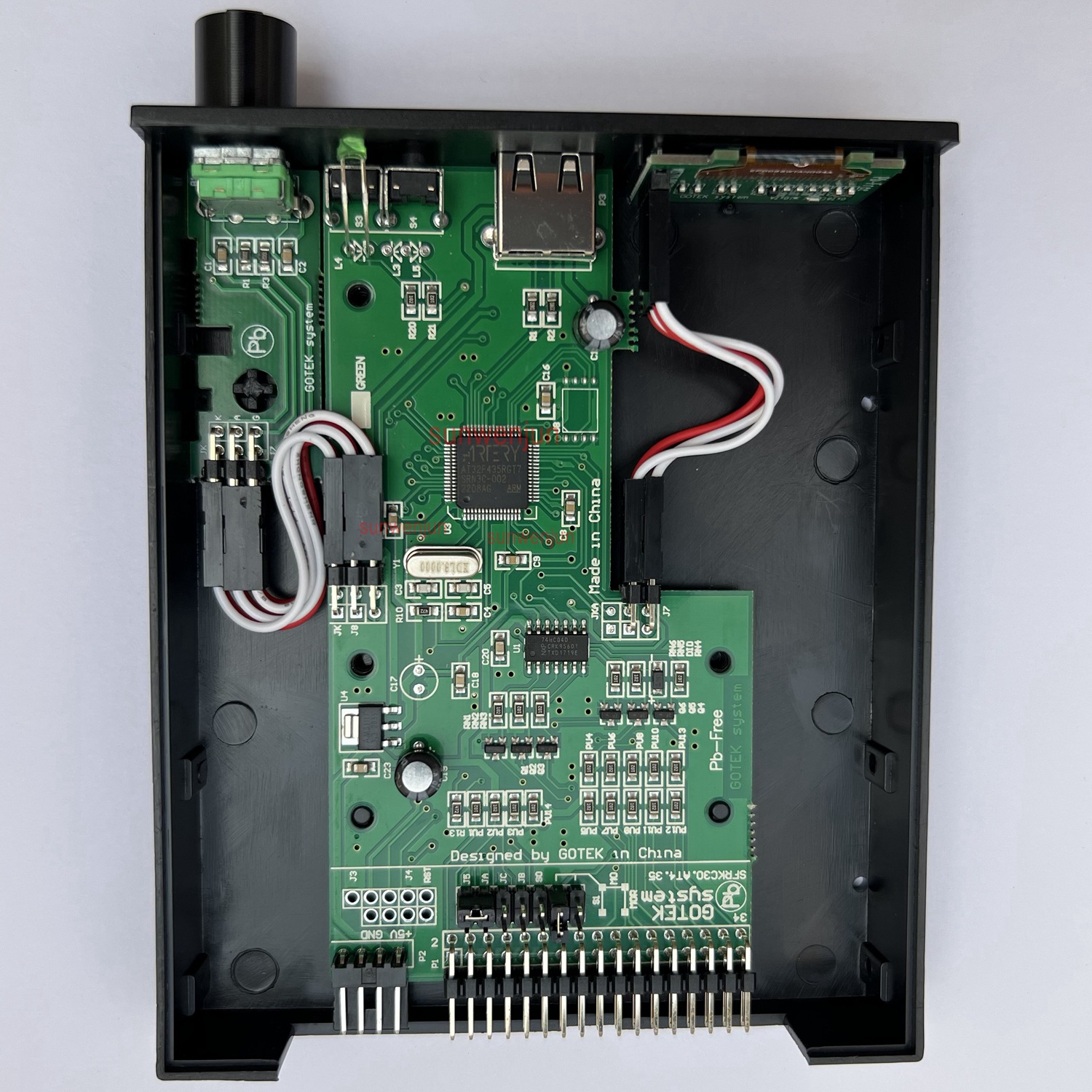 Gotek Sfr1M44-U100Lqd-435 Black Simulated Soft Drive At32F435 with Slow Memory and Formats-Free