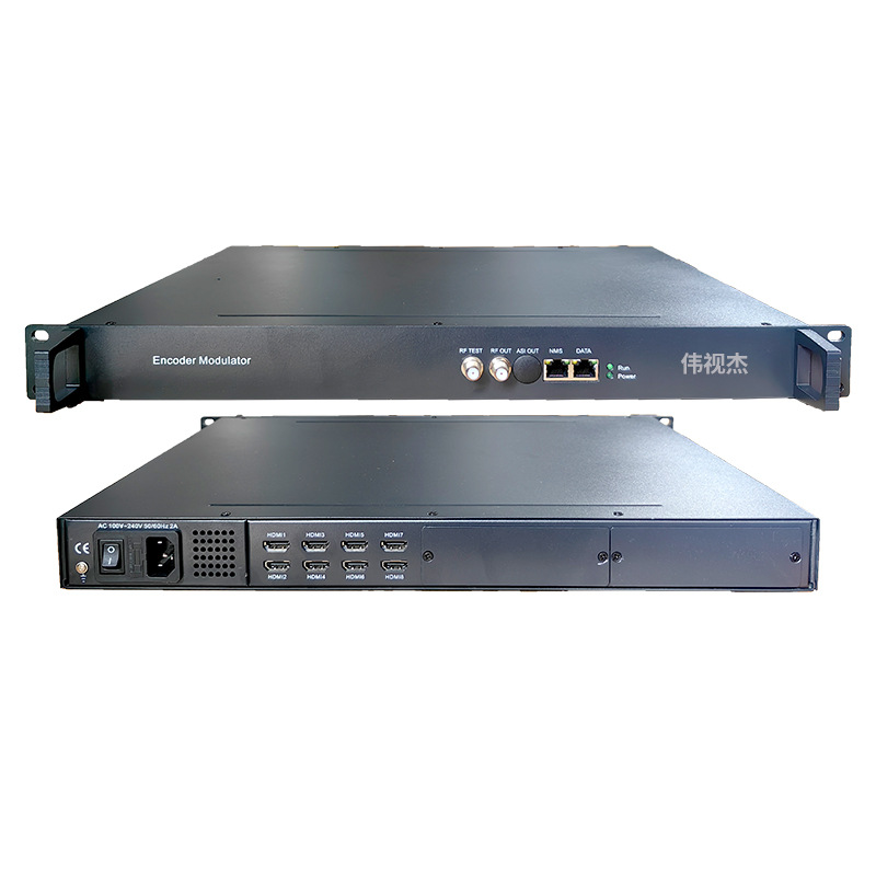 Hd Modulator 24-Channel High-Definition Modulator Hotel Digital Tv System Equipment HDMI to Rf Dv