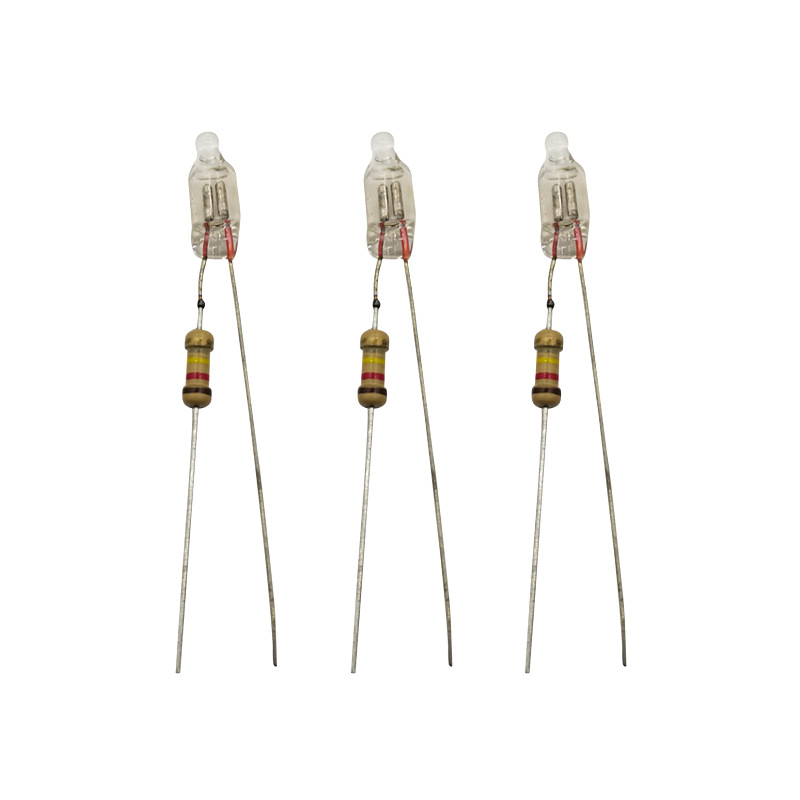 LED4mm5mm6mm with line neon bubble machine equipment indicator light high temperature resistant glass bubble factory outlet