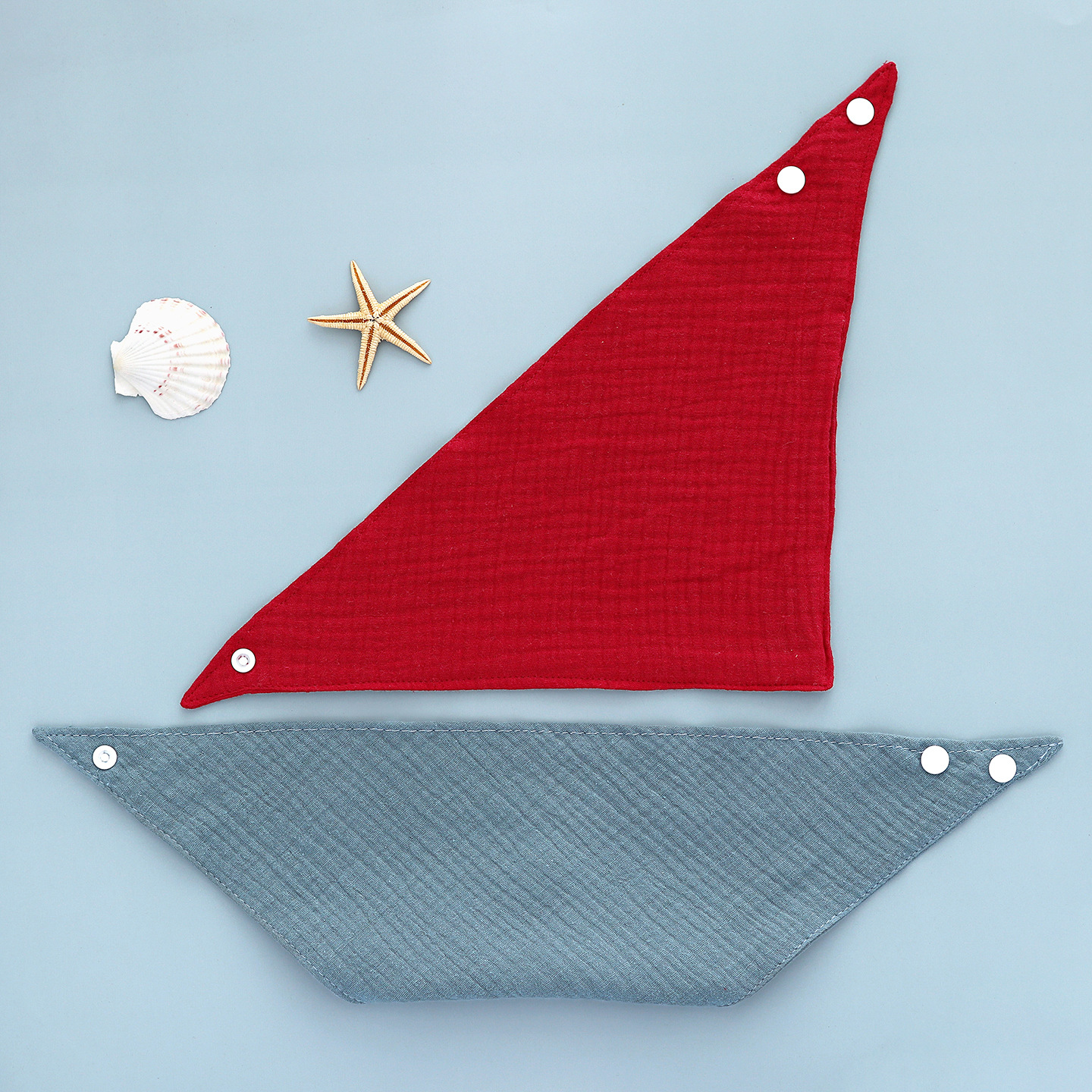 Baby Saliva Towel, Infant Pure Cotton Triangle Towel, Newborn Children's Anti-Vomiting Absorbent Bib, Ultra-Soft Bib and Neck Protector