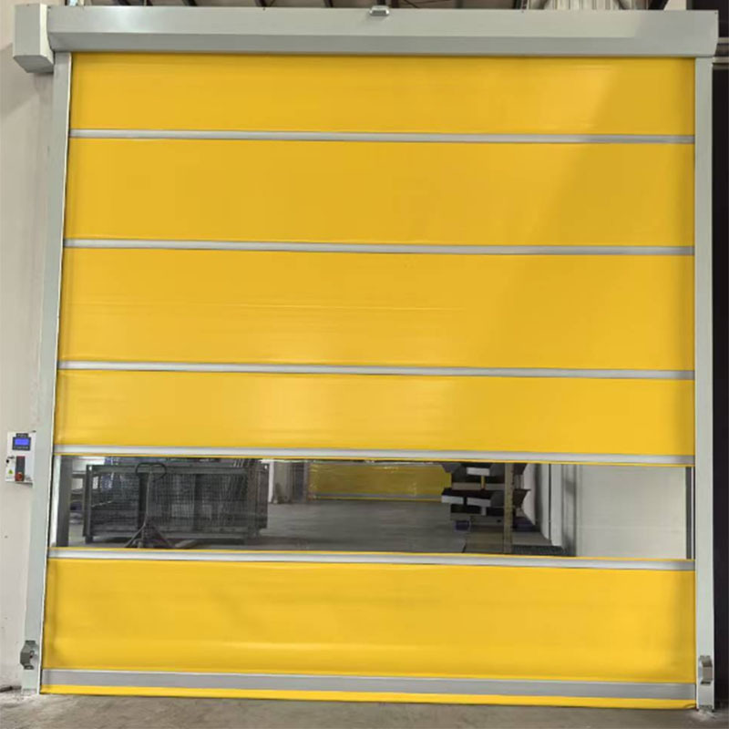 Pvc Fast Door Automatic Sensor Lift Door Dust-Free Workshop Rolling Door Electric Door Temperature Measurement Door Industrial Stacking Door