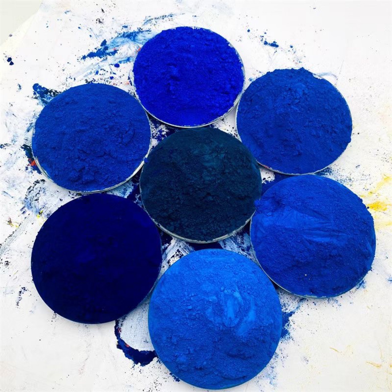 7090 фталоцианиновый синий пигмент для цветного покрытия резины и пластиковых строительных материалов, королевская синяя краска для покрытий, небесно-синий, серо-синий, синий пигмент