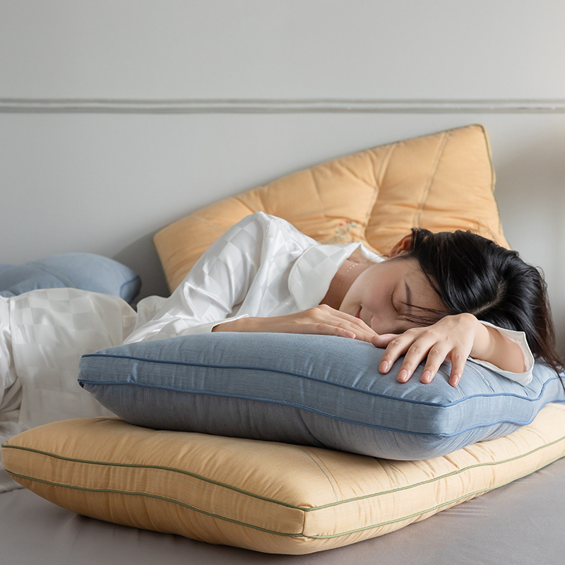 Дропшиппинг подушка ядро фабрика осень и зима новая ультратонкая шейная подушка женьшень поддержка шейная подушка низкая подушка интернет-знаменитость