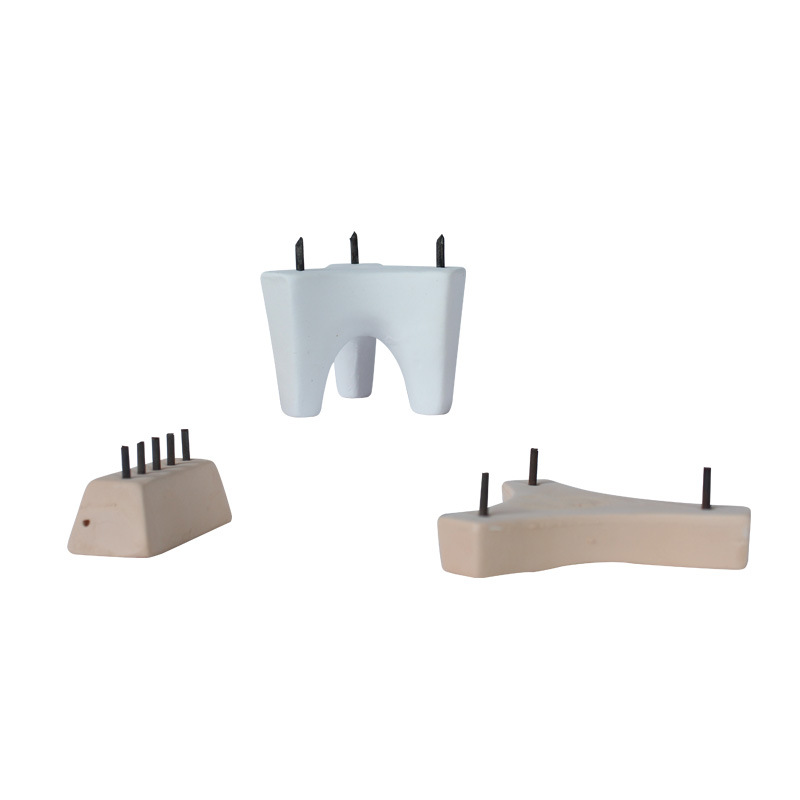 Golden Flower Ceramic Firing Pins Can Be Used Repeatedly in Pottery Kilns