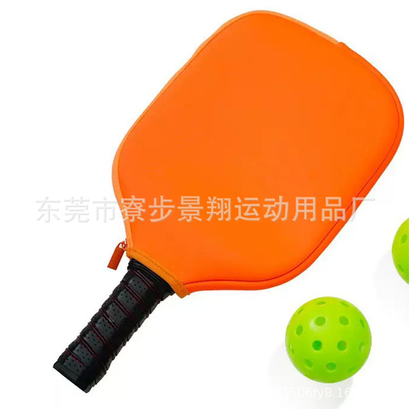 Neoprene Racket Bag Neoprene Pickleball Storage Cover Table Tennis Bag Beach Tennis Pickleball Protective Cover