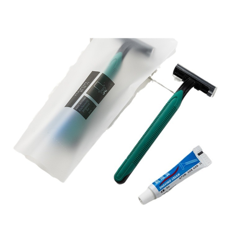 Star Hotel Disposable Razor Shaving Cream Set Home Hospitality Razor Bathhouse Razor