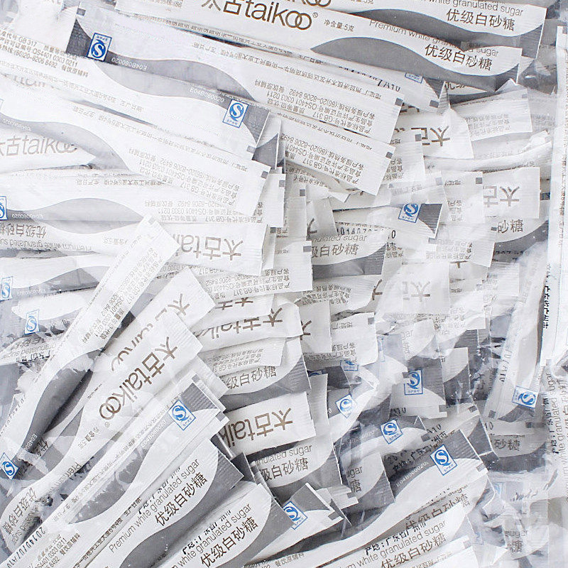 Taigu Coffee Mate seasoning sugar white sugar bar 5g pure black coffee mate black tea milk tea 100 small pack