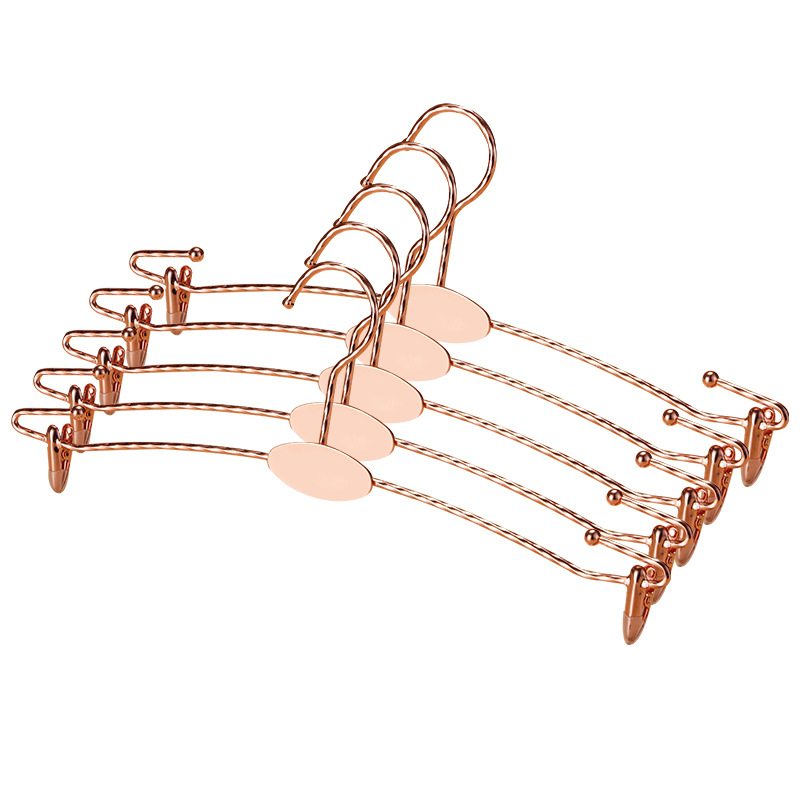 Underwear Store Metal Hanger Pants Clip Clothing Store Hanging Bra Underwear Panty Clip Multifunctional Non-slip Seamless Pants Rack