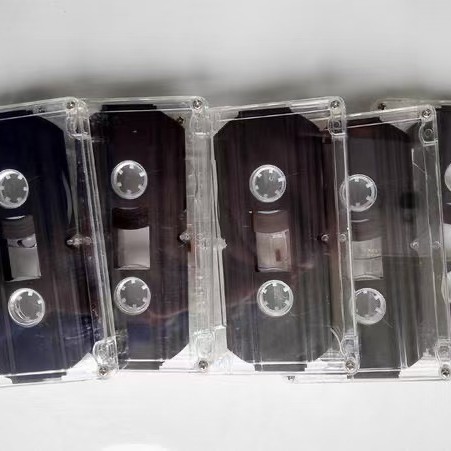 Cross-Border New Product Brand New High Transparent Blank Tape Standard Audio Tape 30 45 60 90Min Bare Tape