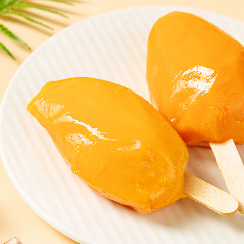 Thai Fresh Mango Ice Cream Popsicle Without Additives Whole Mango Popsicle Retail Store E-Commerce Exclusive Factory Direct Sales