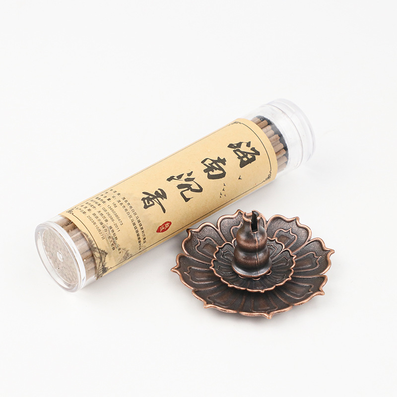 Shunxin Sanbao lotus incense plate incense incense holder household metal sandalwood line incense insert ornaments aromatherapy stove manufacturers wholesale