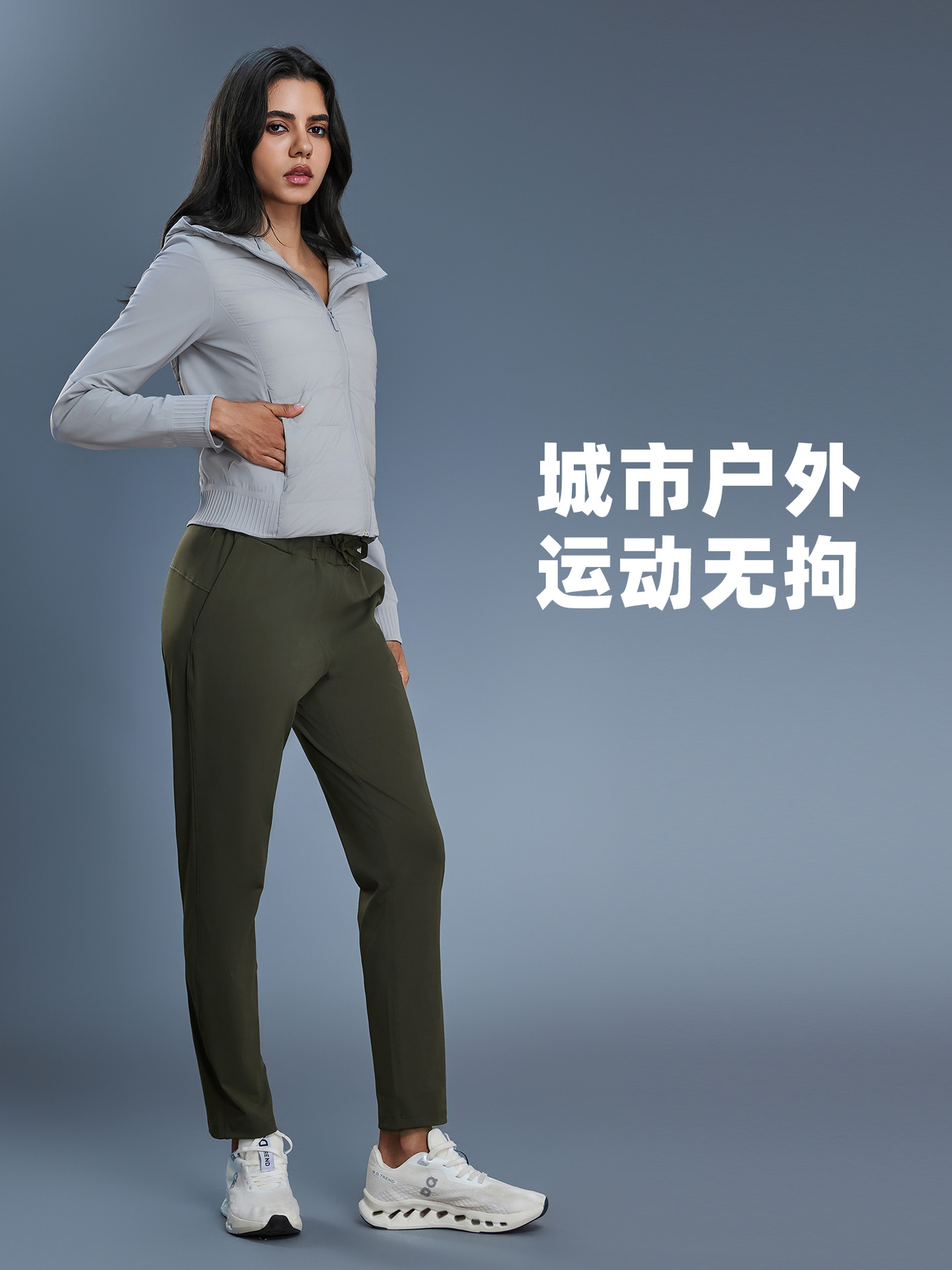 Winter Light and Warm Hooded down Jacket Outdoor Leisure Sports Waterproof and Windproof Jacket for Women Daw008