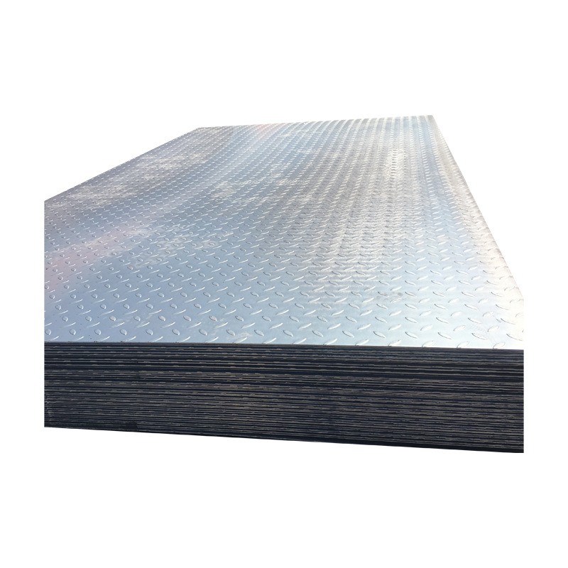 Anti-Skid Plate Hot-Rolled Patterned Coil Q235B Hot-Rolled Flat Plate Hot-Rolled Steel Plate Galvanized Patterned Plate with Iron Bead Pattern