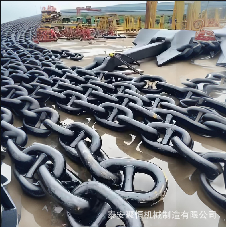 Anchor Chain 14mm 16mm 18mm Port Dock Marine Hatch Anchor Chain Industrial Galvanized with or Without Grade Anchor Chain