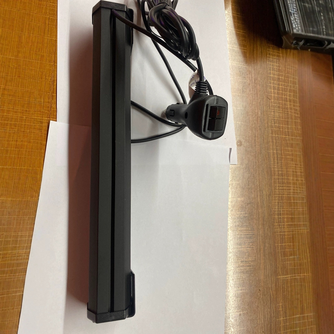 Cob Warning Strobe Light Dual Switch Cigarette Lighter Roof Strobe Light Extension Cable Modification