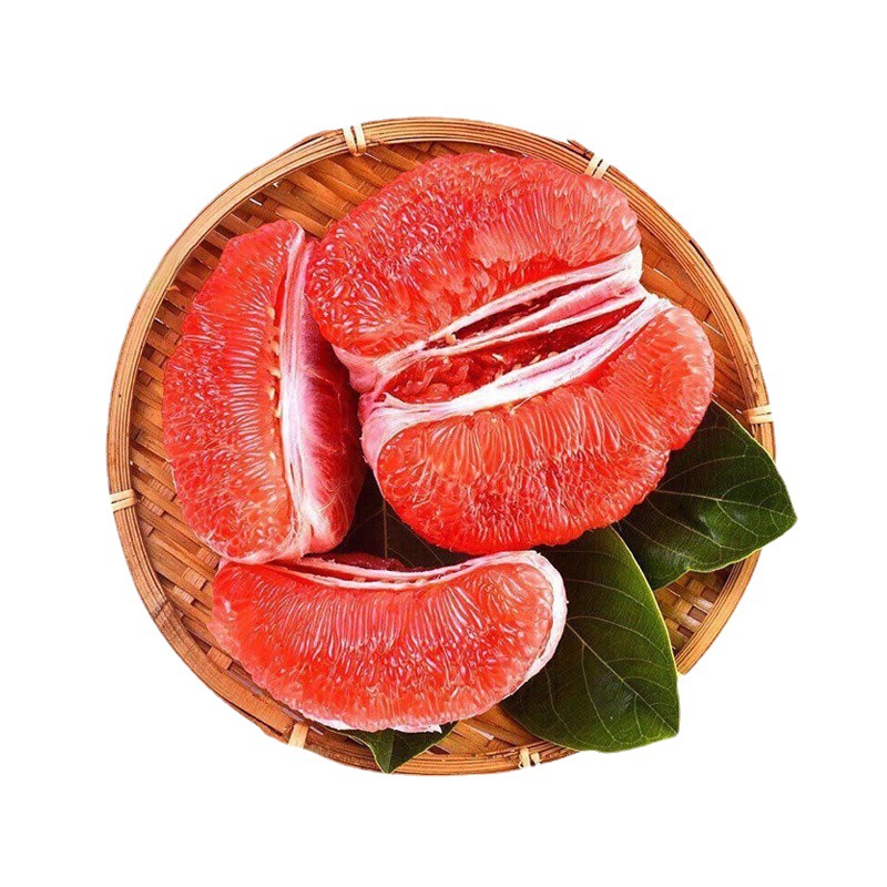 Fujian Pinghe Three Red Honey Pomelo, Fresh and Juicy Seasonal Fresh Fruit for Pregnant Women 5/ 4.5kg Non-Red Pomelo