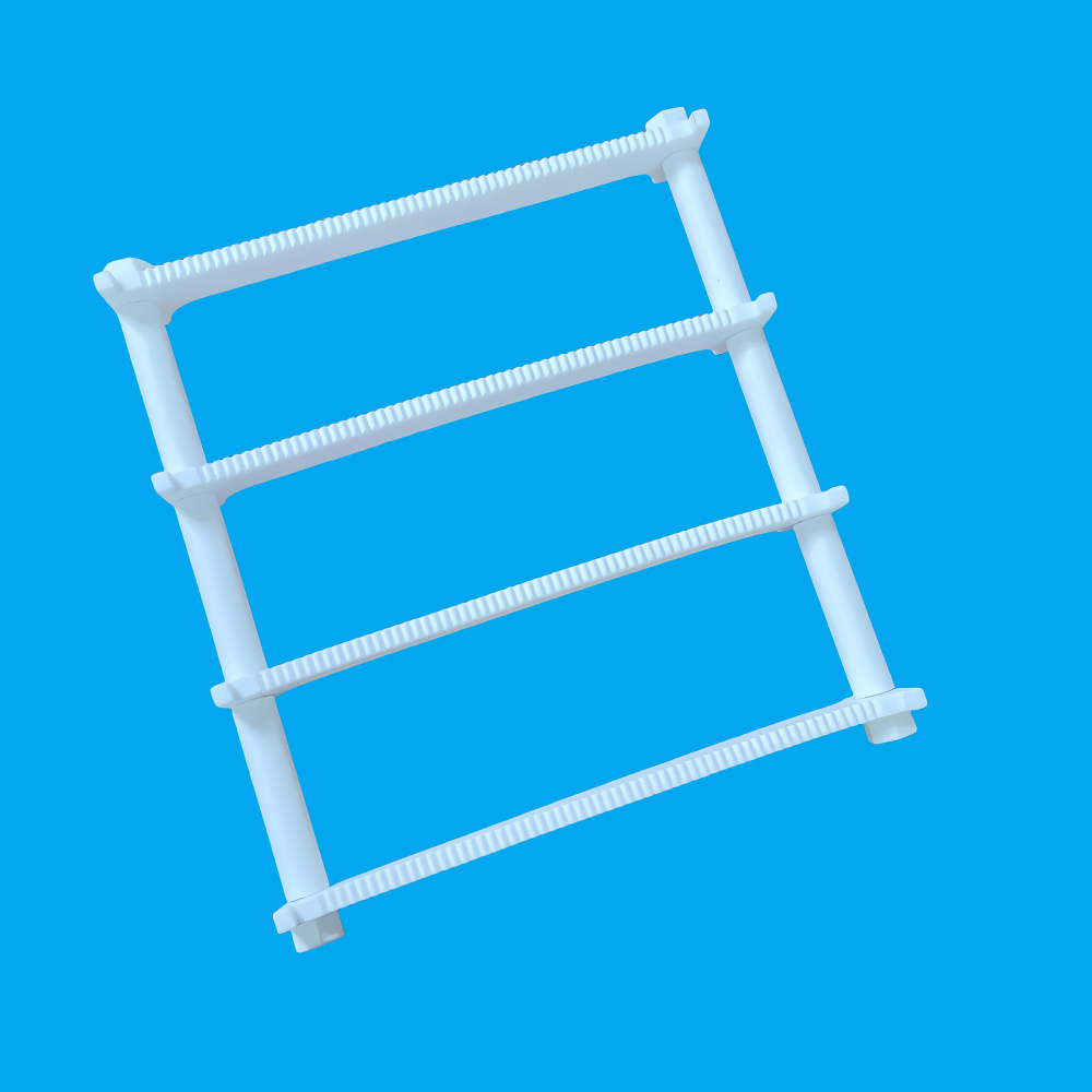 Industrial Ceramic Bracket Alumina 95 Porcelain Glazed Water Ceramic Support Bracket Assembly Yixing Ceramic Manufacturer