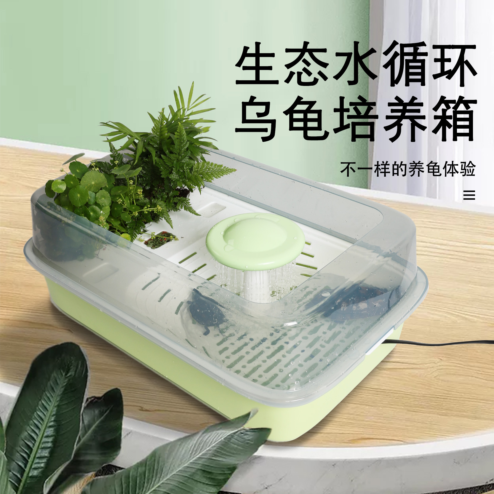 Аквариум для черепах, экология, ландшафт, водяной контур, специальный контейнер для черепах