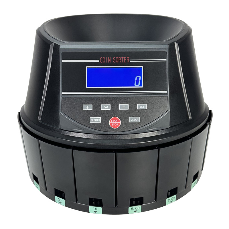 Сортировщик монет 9004 с LCD экраном, многонациональный