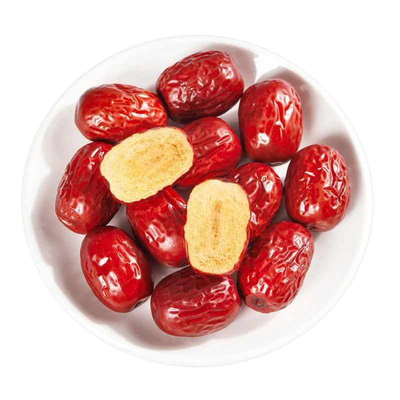 Authentic Huanghe Jujube Net Weight No-Wash Wholesale Jujube Dried Fruit Snacks Jujube Porridge and Soup