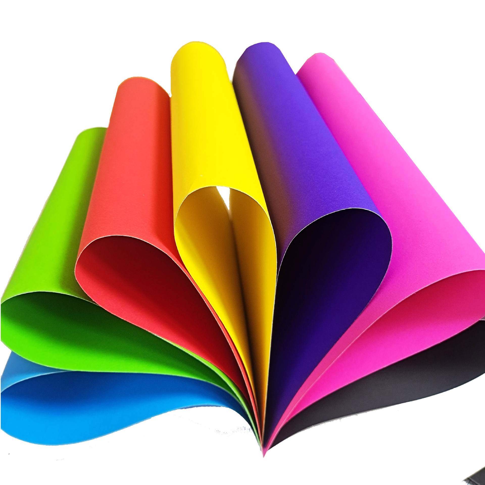 Rice paper folding workshop 444-A color hard cardboard children's handmade paper folding Happy Toy