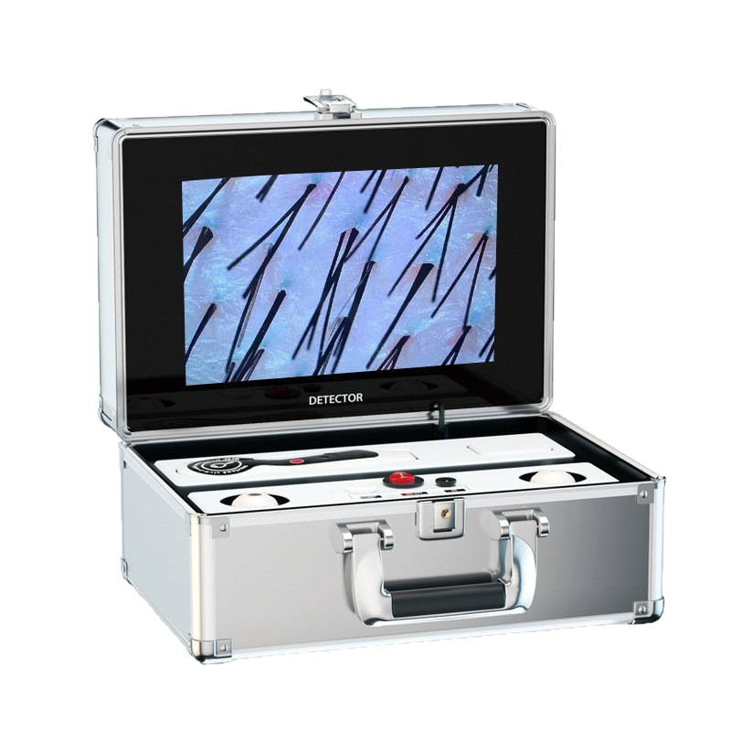 High-Definition Scalp Detector Compartment Scalp Care Hair Follicle Detection High-Definition Hd Compartment Portable Scalp Detector